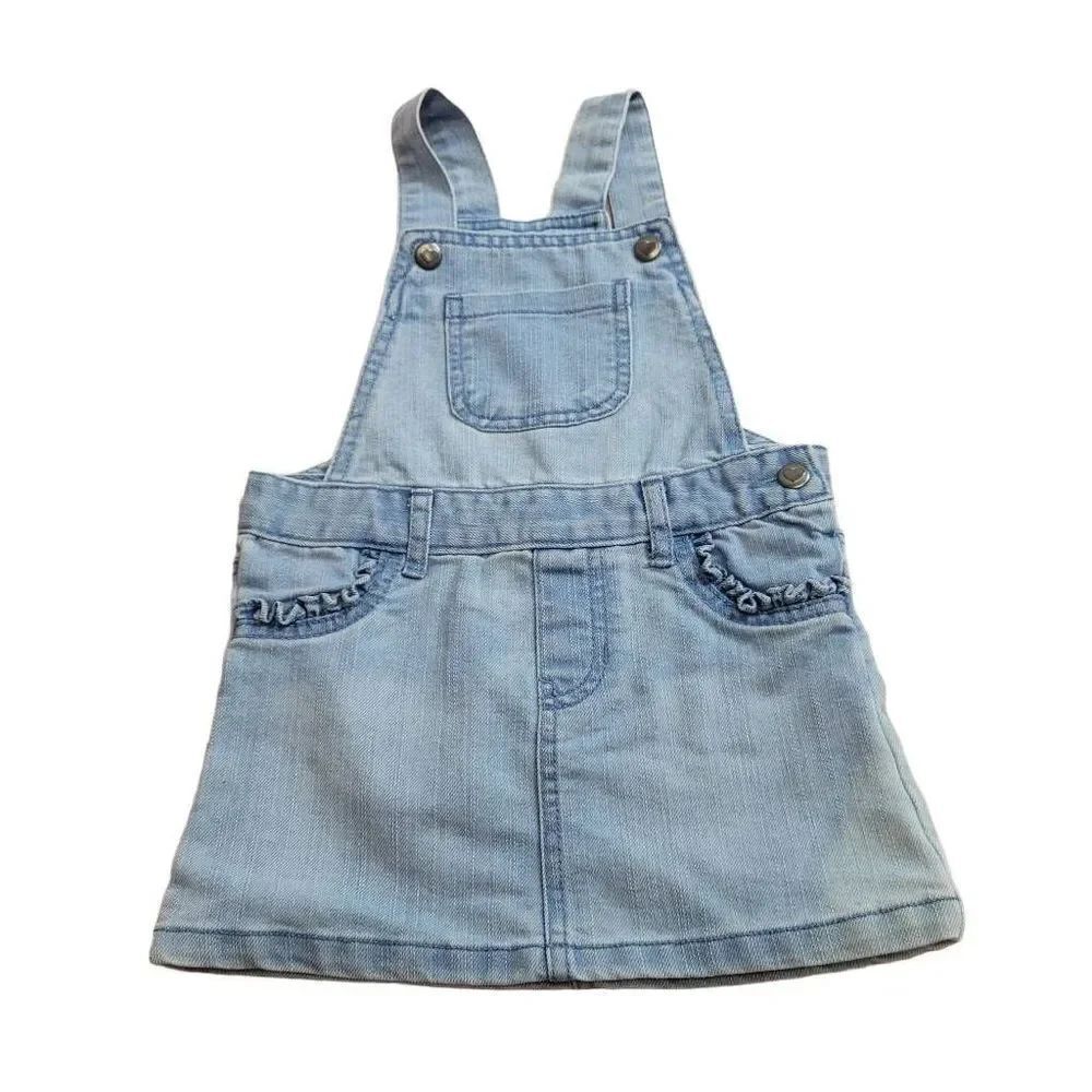 Children's Place denim overall dress 4T